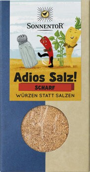 S.ADIOS SALZ Scharf bio 50g