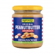 Peanutbutter Crunchy bio, 250g