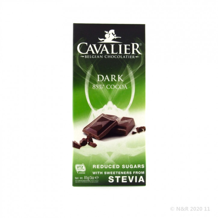 Stevia Schokolade zartbitter 85g