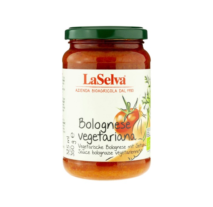 Vegetarische Bolognese mit Seitan bio 350g LaSelva