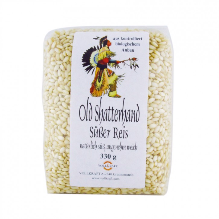 Old Shatterhand Süßer Reis bio 330g Vollkraft