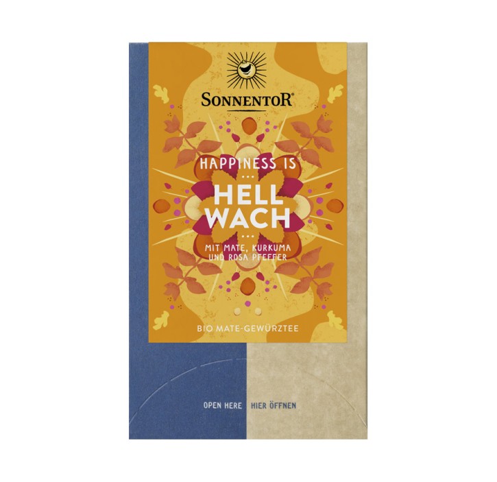 Hellwach Tee bio 18 Beutel Sonnentor