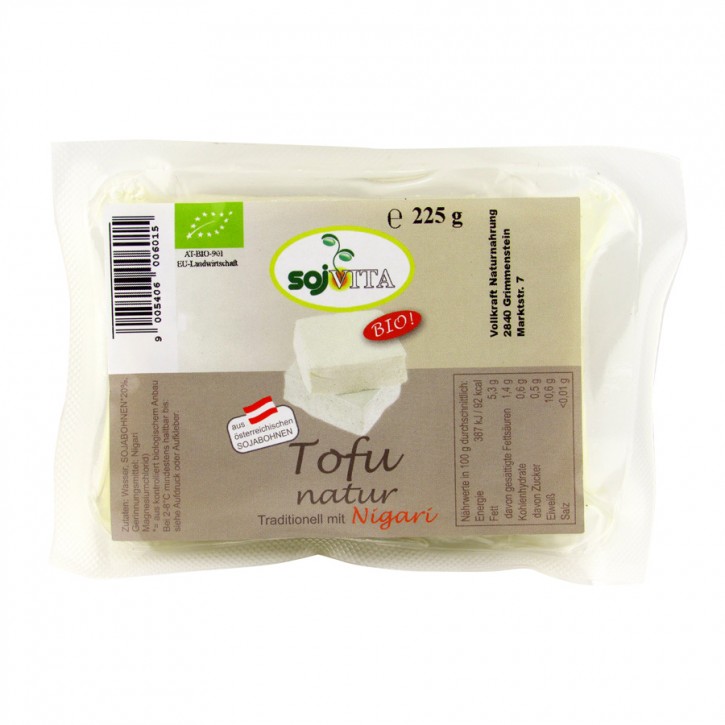 Bio Tofu natur  225g Sojvita