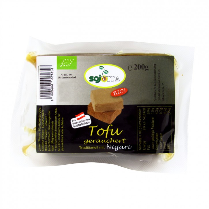 Bio Tofu geräuchert  200g Sojvita