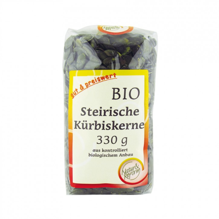 Bio Steirische Kürbiskerne 330g Natur & Reform