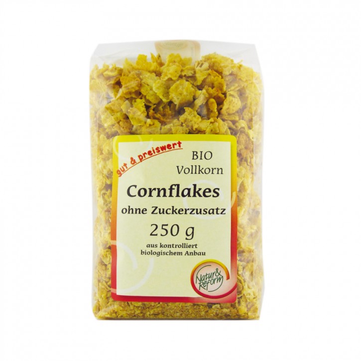 Bio Vollkorn Cornflakes ohne Zuckerzusatz 250g Natur & Reform
