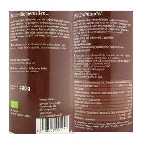 Bio Erdmandel gemahlen (Chufas) 400g Govinda